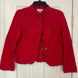 Ann Taylor LOFT corduroy jacket